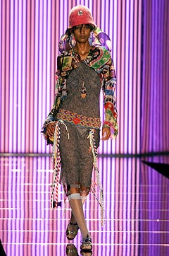 John Galliano fashion show for Spring/Summer 2002