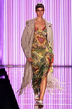 John Galliano fashion show for Spring/Summer 2002