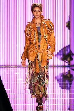 John Galliano fashion show for Spring/Summer 2002