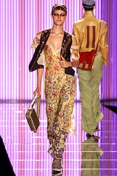 John Galliano fashion show for Spring/Summer 2002