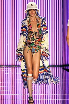 John Galliano fashion show for Spring/Summer 2002