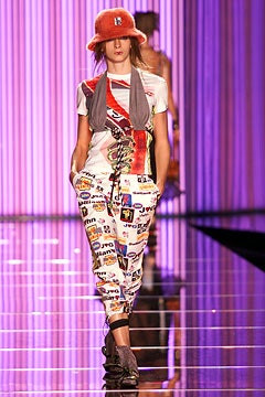 John Galliano fashion show for Spring/Summer 2002