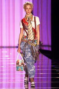 John Galliano fashion show for Spring/Summer 2002