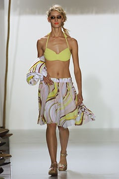 Pucci fashion show for Spring/Summer 2002