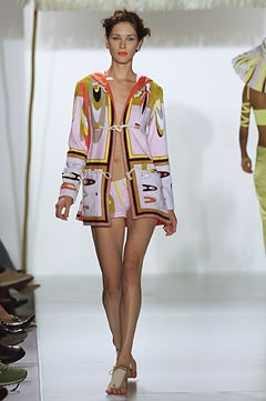 Pucci fashion show for Spring/Summer 2002