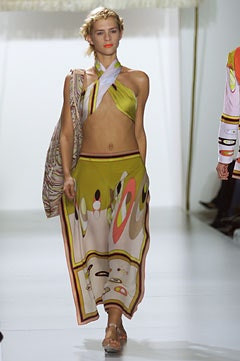 Pucci fashion show for Spring/Summer 2002