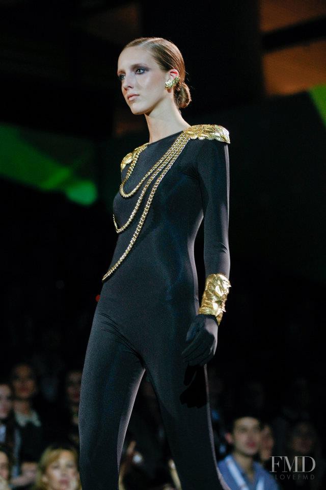 Iris Egbers featured in  the Aristocrazy fashion show for Autumn/Winter 2012