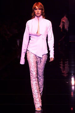 Gianfranco Ferré fashion show for Spring/Summer 2002