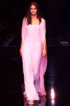 Gianfranco Ferré fashion show for Spring/Summer 2002