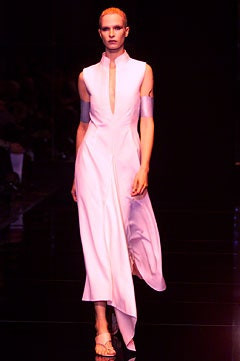 Gianfranco Ferré fashion show for Spring/Summer 2002