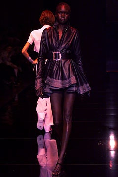 Gianfranco Ferré fashion show for Spring/Summer 2002