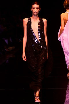 Gianfranco Ferré fashion show for Spring/Summer 2002