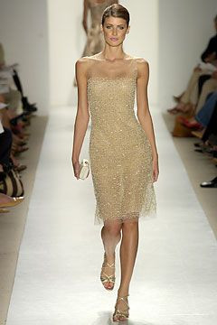 Oscar de la Renta fashion show for Spring/Summer 2004