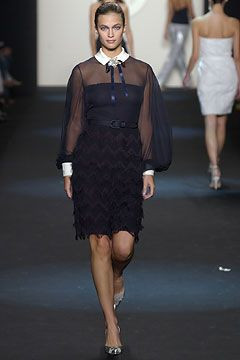 Bill Blass fashion show for Spring/Summer 2004