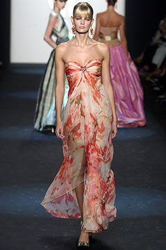 Bill Blass fashion show for Spring/Summer 2004