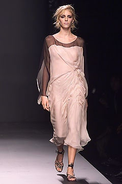 Alberta Ferretti fashion show for Spring/Summer 2002