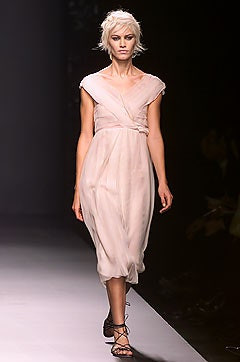 Alberta Ferretti fashion show for Spring/Summer 2002