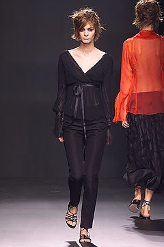 Alberta Ferretti fashion show for Spring/Summer 2002