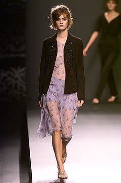 Alberta Ferretti fashion show for Spring/Summer 2002