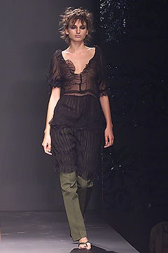 Alberta Ferretti fashion show for Spring/Summer 2002