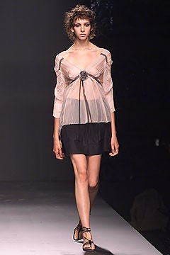 Alberta Ferretti fashion show for Spring/Summer 2002