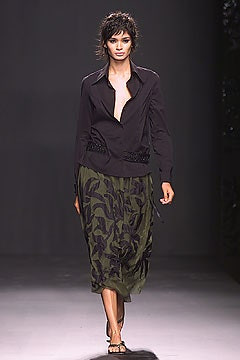 Alberta Ferretti fashion show for Spring/Summer 2002