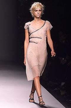 Alberta Ferretti fashion show for Spring/Summer 2002