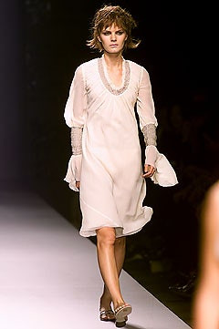 Alberta Ferretti fashion show for Spring/Summer 2002