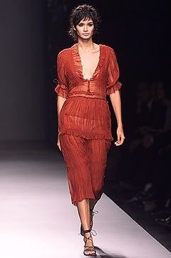 Alberta Ferretti fashion show for Spring/Summer 2002