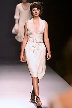Alberta Ferretti fashion show for Spring/Summer 2002