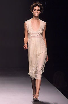 Alberta Ferretti fashion show for Spring/Summer 2002