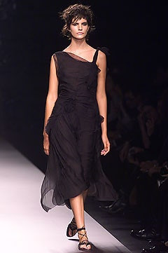 Alberta Ferretti fashion show for Spring/Summer 2002