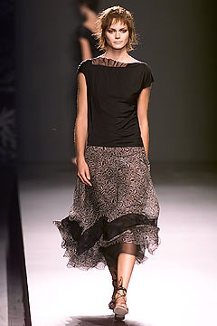 Alberta Ferretti fashion show for Spring/Summer 2002