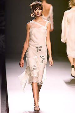 Alberta Ferretti fashion show for Spring/Summer 2002