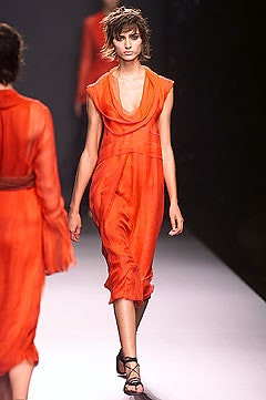 Alberta Ferretti fashion show for Spring/Summer 2002