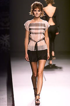 Alberta Ferretti fashion show for Spring/Summer 2002