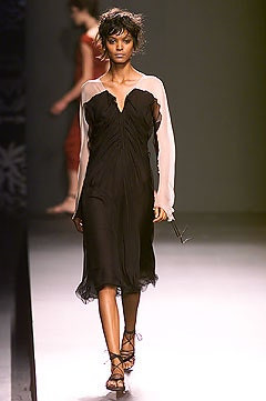 Alberta Ferretti fashion show for Spring/Summer 2002