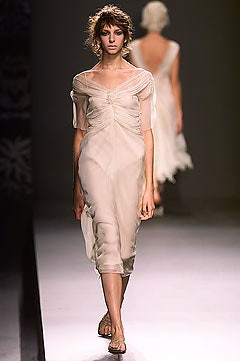 Alberta Ferretti fashion show for Spring/Summer 2002