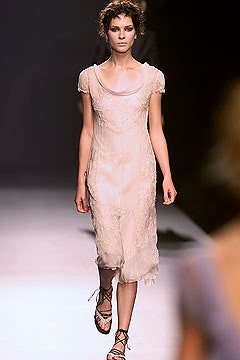 Alberta Ferretti fashion show for Spring/Summer 2002