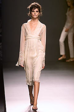 Alberta Ferretti fashion show for Spring/Summer 2002