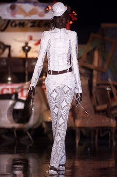Antonio Berardi fashion show for Spring/Summer 2002