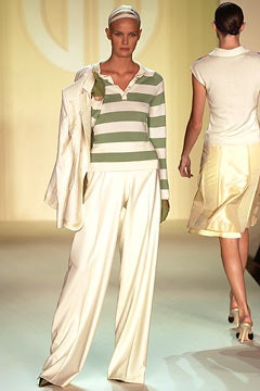 Bill Blass fashion show for Spring/Summer 2003