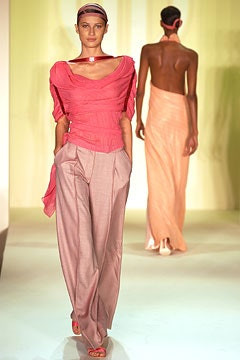 Bill Blass fashion show for Spring/Summer 2003