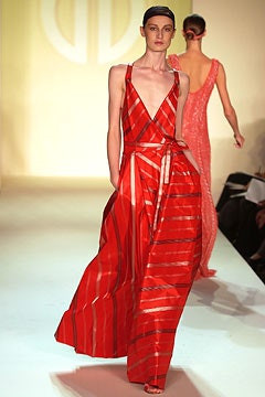 Bill Blass fashion show for Spring/Summer 2003