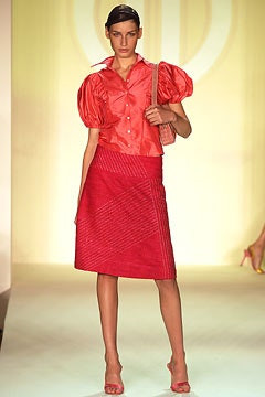 Bill Blass fashion show for Spring/Summer 2003