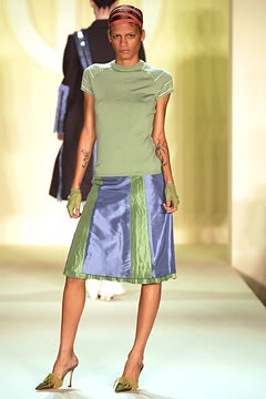 Bill Blass fashion show for Spring/Summer 2003