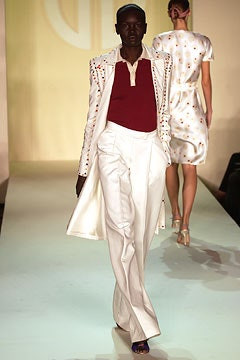 Bill Blass fashion show for Spring/Summer 2003