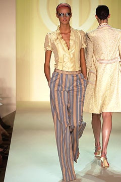 Bill Blass fashion show for Spring/Summer 2003
