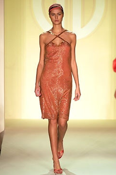 Bill Blass fashion show for Spring/Summer 2003