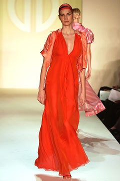 Bill Blass fashion show for Spring/Summer 2003